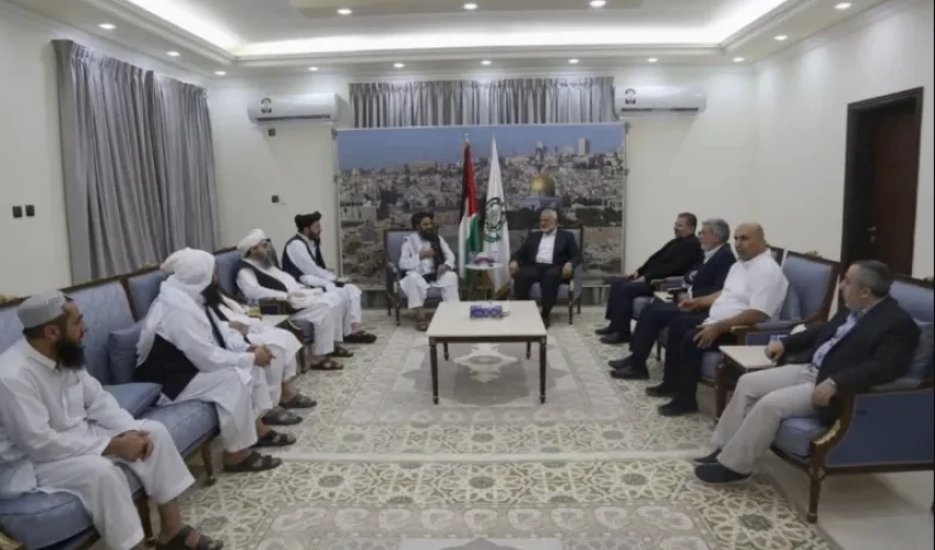 حماس تعلن مساندتها لحركة طالبان الأفغانية