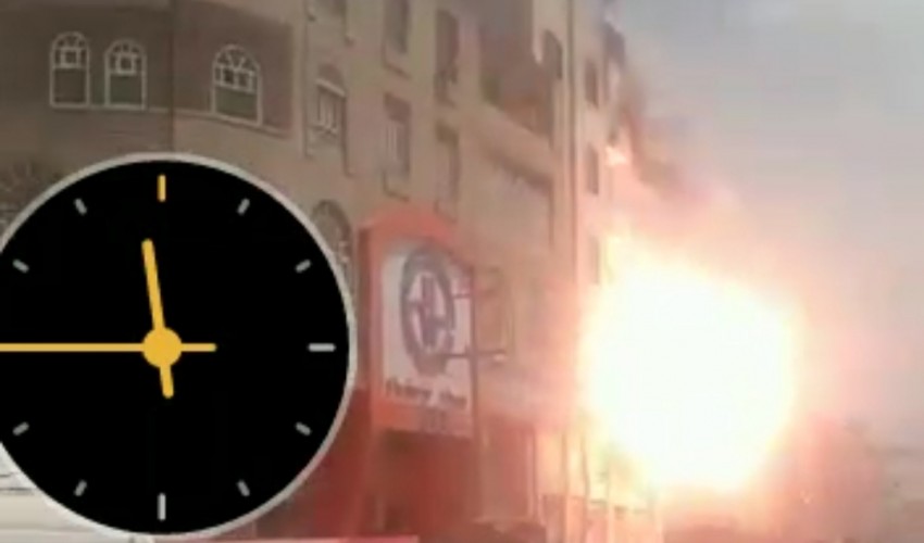 شاهد بالفيديو : الكشف عن أسباب الحريق الهائل الذي إلتهم منزل أحد المغتربين اليمنيين  بالعاصمة صنعاء ( فيديو )